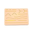 Suture Pad, YOUYA DENTAL Suture Practice Pad for Suture Kits, 3 Layers Durable Pad with Pre-Cut Wounds, Reusable and Durable for Medical and Vet Students (Not Including Tools)