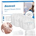 Sutures Butterfly Bandaids - 4 Pcs Laceration Closure Kit - Surgical Laceration Repair Without Sew - Quick Clot -Emergency Wound Closures Device (PU)