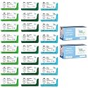 Sutures Thread with Needle - Pkg. Of 24 -- For Practicing Suturing Doctors, Medical Students, Veterinarians and Nurses