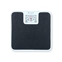 SUVARNA Body Weight Machine - Analog Mechinical Body Weight Scale | Anti Skid Fitness Weighing Scale| 150 KG Limit | 1 Year Warranty | Model 9011 Elegant - Matt Black