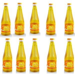 suvisudh cold pressed chemical free yellow mustard oil-5 litre 500ml pack of 10 ideal for cooking amp pickling  rich in mufa pufa omega 3 amp 6 no cholesterol antioxidants perfect blend of taste