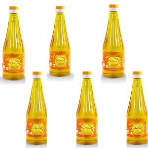 suvisudh cold pressed chemical free yellow mustard oil-3 litre 500ml pack of 6 ideal for cooking amp pickling  rich in mufa pufa omega 3 amp 6 no cholesterol antioxidants  perfect blend of taste