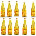 Suvisudh Cold Pressed Chemical Free Yellow Mustard Oil-5 Litre (500ml, Pack of 10)| Ideal for Cooking &amp; Pickling | Rich in MUFA, PUFA, Omega 3 &amp; 6, No Cholesterol, Antioxidants |Perfect Blend of Taste