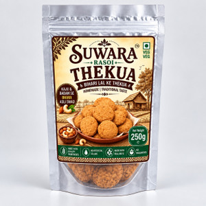 SUWARA Thekua Cookies Biscuit Kaju