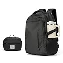 Travel Backpack for Women Airline Approved Carry On, Large Laptop Backpack for Men, Flight Approved Luggage Backpack (Black-with Toiletry Bag)