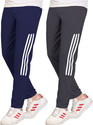 Suzaro Pack of 2 Men Striped Blue