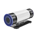Suzec F003 Car Air Purifier with Replaceable High Efficiency Carbon Filter (HEPA), De-odorizer that removes Smoke, Dust, Pollen and Bad Odors in a car or a Small Space