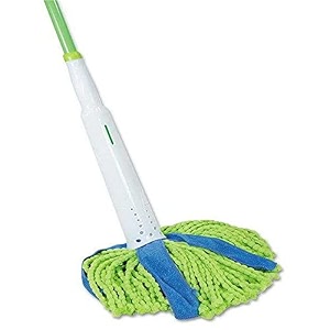 suzec multifunctional adjustable microfiber cone mop floor cleaning mop cloth home kitchen dust mop cloth household floor housekeeper mop accessories