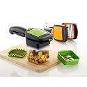 Suzec Premium Vegetable Dicer Multi Chopper Set 5 in 1 Cutting Blades