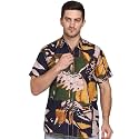 The SV Style Men39s Abstract Print Button