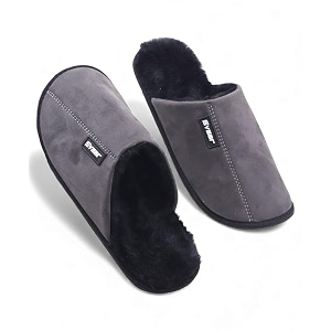 SVAAR Mens Warm Winter Slippers Cozy Fur