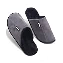 SVAAR Mens Warm Winter Slippers Cozy Fur