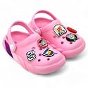 SVAAR x Tom &amp; Jerry Slingback Clog Shoes for Boys &amp; Girls || Indoor &amp; Outdoor Sandals Clogs for Kids with 6 Tom &amp; Jerry Charms