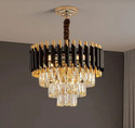Svah Luxury 3-Tiers Crystal Chandelier 400mm Gold