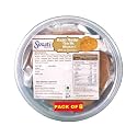 Svasti Dry Bhakri Snacks | Roasted Healthy Gujarati Snacks | No Maida | No Artificial Colours | With Onion &amp; Garlic | Vacuum Packed | Whole Wheat Bajri Methi Garlic - 200 gms (Pack Of 8)
