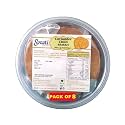Svasti Dry Bhakri Snacks | Roasted Healthy Gujarati Snacks | No Maida | No Artificial Colours | No Onion &amp; No Garlic | Vacuum Packed | Whole Wheat Coriander Chilly Bhakhri - 200 gms (Pack Of 8)