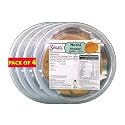 Svasti Dry Methi Bhakhri Snacks - 200 gms (Pack Of 4)| Roasted Healthy Gujarati Snacks | No Maida | No Artificial Colours | No Onion &amp; No Garlic | Vacuum Packed | Gluten Free