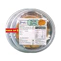 Svasti Dry Methi Bhakhri Snacks - 200 gms (Pack Of 2) | Roasted Healthy Gujarati Snacks | No Maida | No Artificial Colours | No Onion &amp; No Gralic | Gluten Free | Vacuum Packed