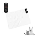 SVD.PET Pet Training Mat, 22"x16" Electric Scat Mat for Cats & Dogs, Black