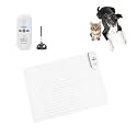 SVD.PET Pet Training Mat, 22"x16" Electric Scat Mat for Cats & Dogs, White