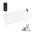 SVD.PET Pet Training Mat, 48"x20" Electric Scat Mat for Cats & Dogs, Black
