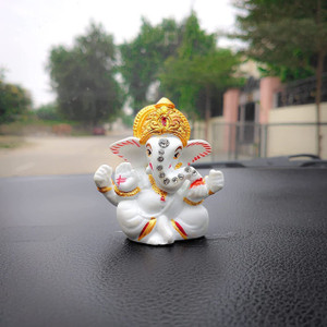 SVGG DECORS Ganesh Idol for Car Dashboard