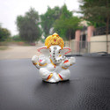 SVGG DECORS Ganesh Idol for Car Dashboard