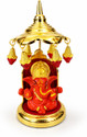 SVGG DECORS Lord Ganesha Idol on Golden