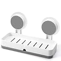 SVH Self-Adhesive Soap Holder for Bathroom | Wall Mounted Soap Dish with Removable Drain Tray | Waterproof No-Drill Soap Stand for Bathroom, Kitchen &amp; Wash Basin, Soap Organizer