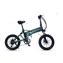 SVITCH LITE XE Green | Foldable Electric Bicycle | Dual Suspension & Dual Disc Brake, 20 inches 7 Gear Lithium-ion (Li-ion) Electric Cycle