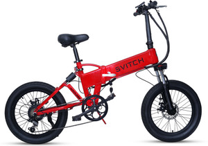 SVITCH LITE XE Red Foldable e-Bike