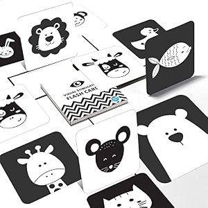 flash cards for new born flash cards for infants  visual stimulation amp sensory development for newborns animals newborn high contrast flash cards
