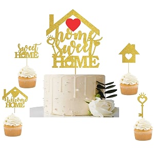 home sweet home cake topperwelcome home cake topper