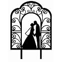 Wedding Cake Topper, Mr and Mrs Cake Topper - Wedding, Engagement, Wedding Anniversary Cake Toppers Decorations, Black Acrylic