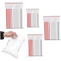 CLassiC Eco Friendly Bags SVP - Zip Lock Pouch Reusable|Clear Plastic Bags Storage Pouches &amp;Durable Press Seal Apply to Kitchen Jewellery Storage -100PCS (8X10 Inches)