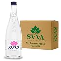 SVVA Earth's Finest Water Premium Subterranean Water | 750 ML Pack 8 (Glass), Alkaline pH 8+ | Balanced Mineral Essential Healthy Mineral Hydration | Premium Glass Bottle Refillable Bottle