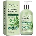 Svvimer Rosemary Hair Thickening Shampoo: Thickening and Strengthening Formula for Men & Women - Volumizing Shampoo with Tea Tree Oil Biotin Mint - For Thinning Fine Hair 11.8 Fl Oz