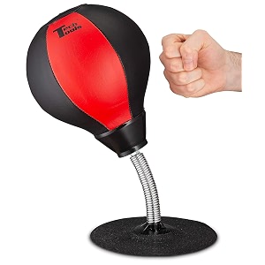 inflatable and strass relief or kid39s fun punching bag - mini of floor sitting game type boxing bag and training punching bag  stress buster with suction cup for office table and counters