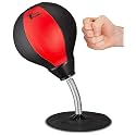 Inflatable and Strass Relief or Kid's Fun Punching Bag - Mini of Floor Sitting Game Type Boxing Bag and Training Punching Bag | Stress Buster with Suction Cup for Office Table and Counters