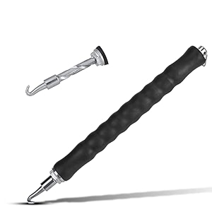 semi automatic fast rebar wire twisting tool concrete slab work metal wire tying pig tail pull tie metal wire binding like tying machine steel and rubber 30cm long