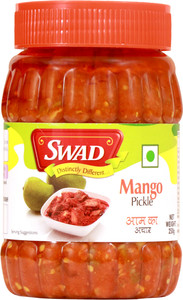 swad distinctly different mango pickle 250 g