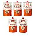 SWAD Hot &amp; Spicy Schezwan Chutney | Garlic Chilli Dip, Spread &amp; Cooking Sauce | Perfect for Momos, Spring Rolls, Noodles, Fried Rice &amp; Snacks | Ready to Use | 150g Pack of 5