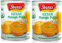 SWAD Kesar Mango Pulp | No Added Preservatives & Sugar 1700 g