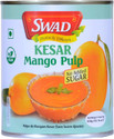SWAD Kesar Mango Pulp | No Added Preservatives & Sugar | Export Grade Kesar Aamras 850 g
