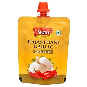 swad rajasthani garlic chutney 100g- pack of 5