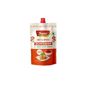 swad schezwaan hot amp spicy schezwan 150g  dip  spread  chutney  marinate