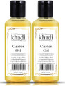 SWADESHI KHADI HERBAL Castor Oil with Blend