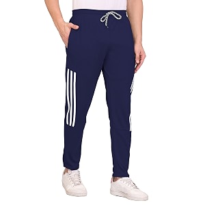 SWADESI STUFF Athletic Track Pants for Men