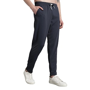 SWADESI STUFF Mens Cotton Blend Track Pants