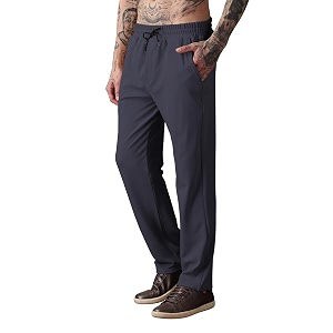 SWADESI STUFF Men Mid-Rise Straight Fit Track